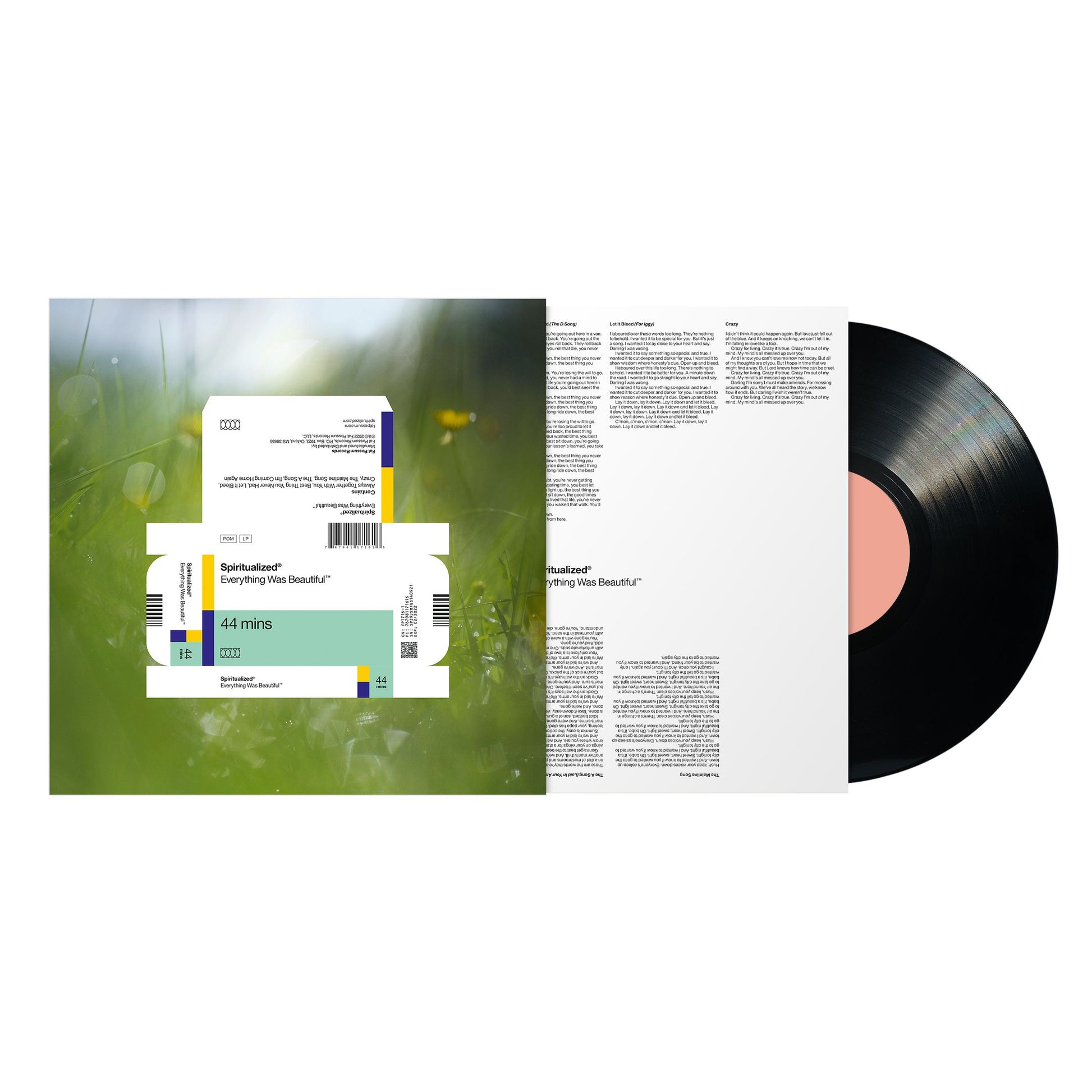 Front view of Everything Was Beautiful Standard Black Vinyl (Spanish Version)