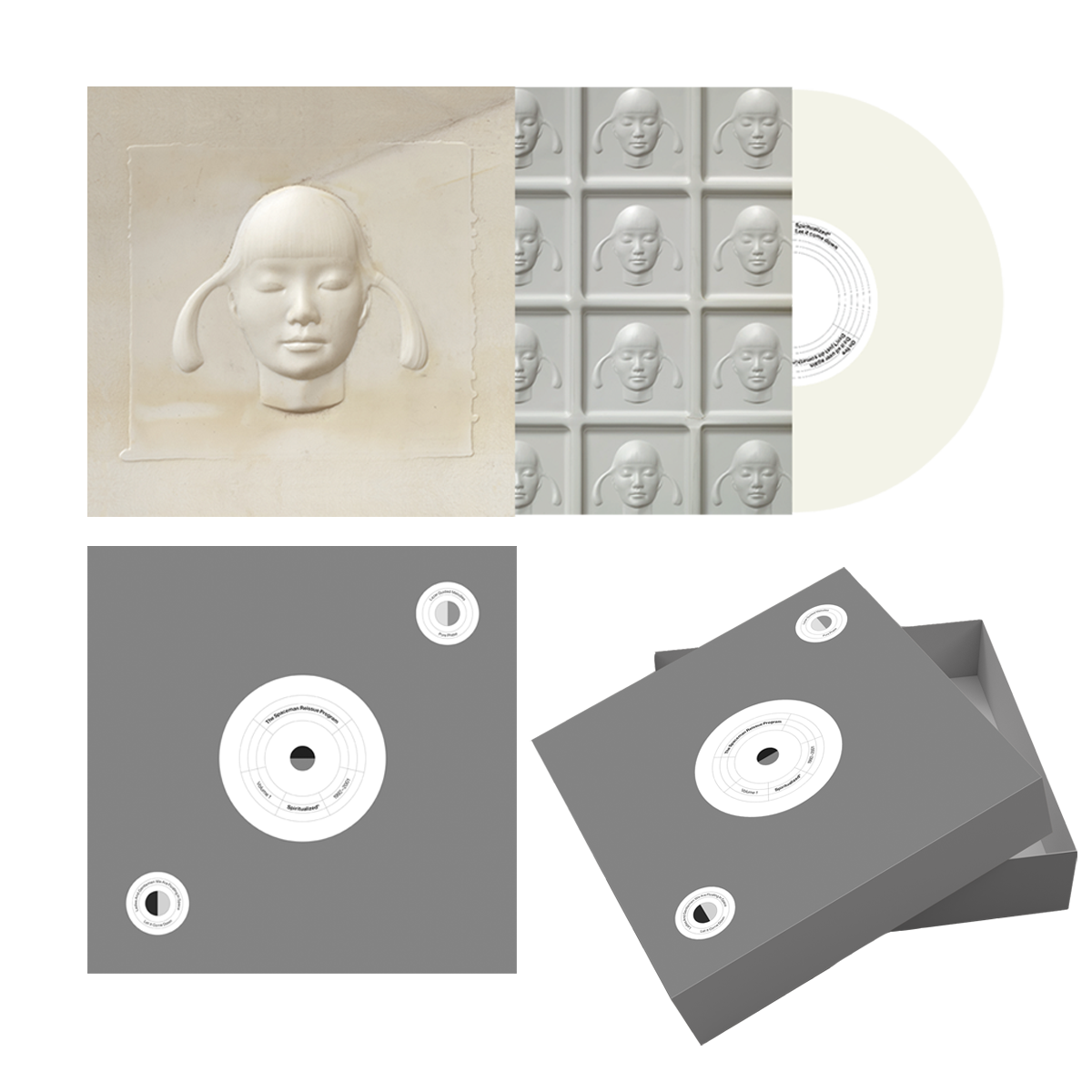 Front image of Let It Come Down Ivory Vinyl and Vinyl Box