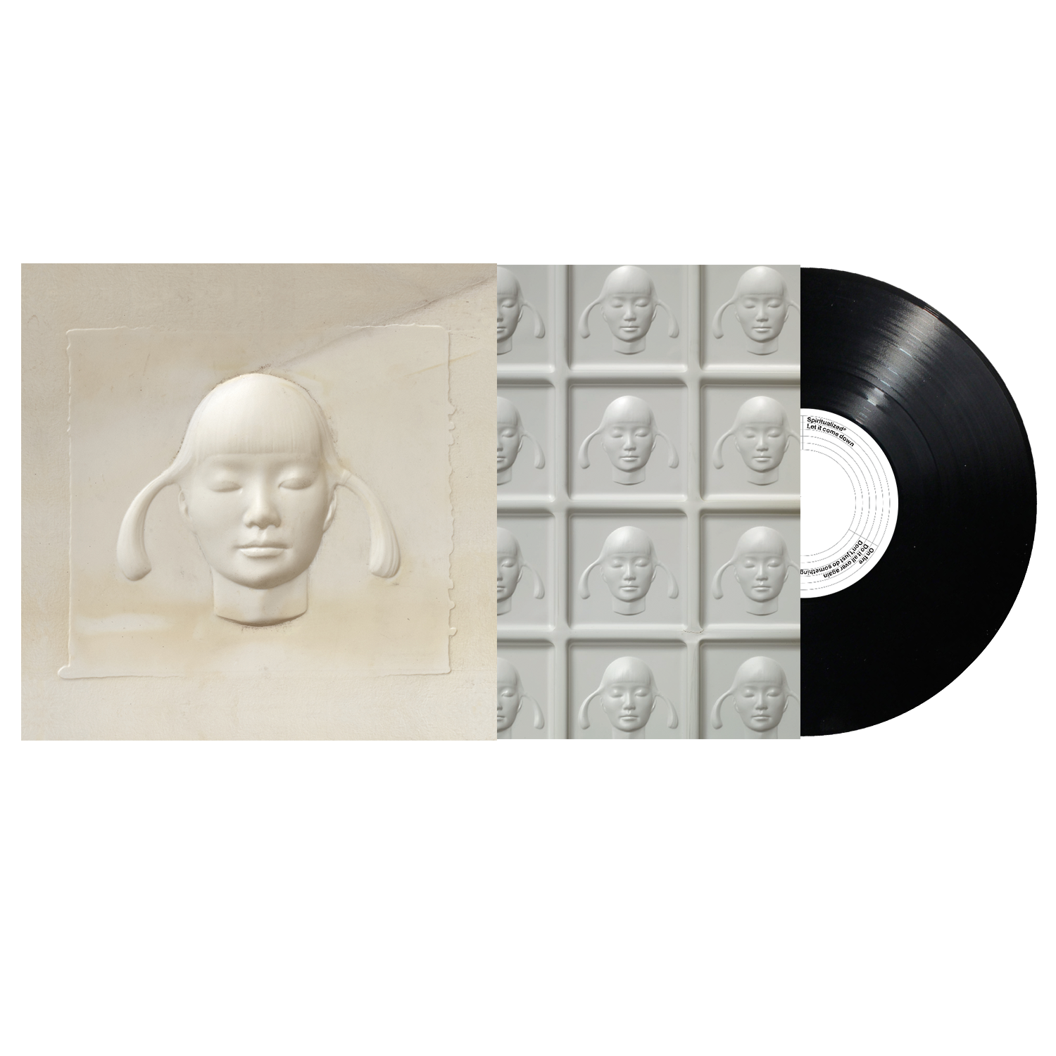 Front view of Let It Come Down Black Vinyl LP