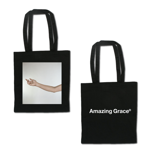 Amazing Grace Black Tote