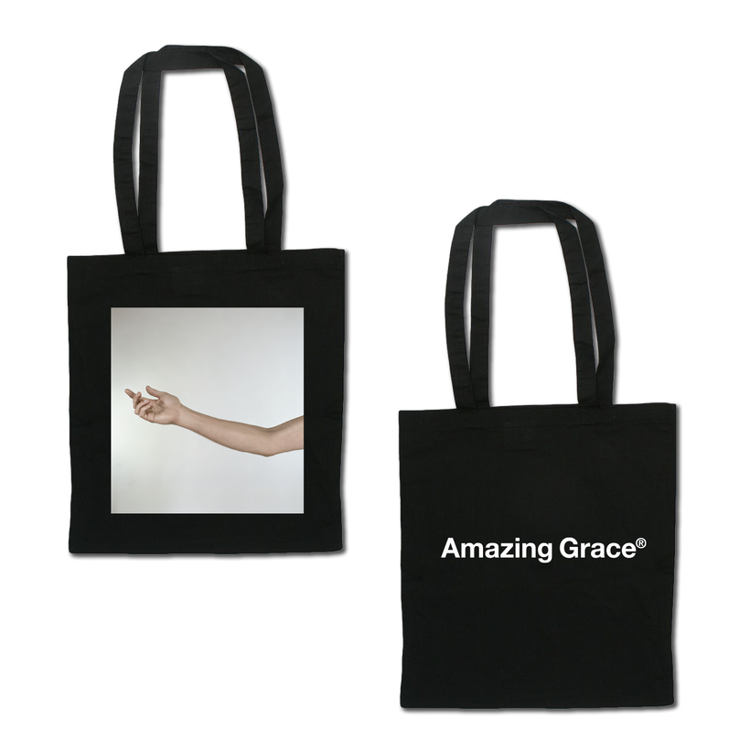 Amazing Grace Black Tote