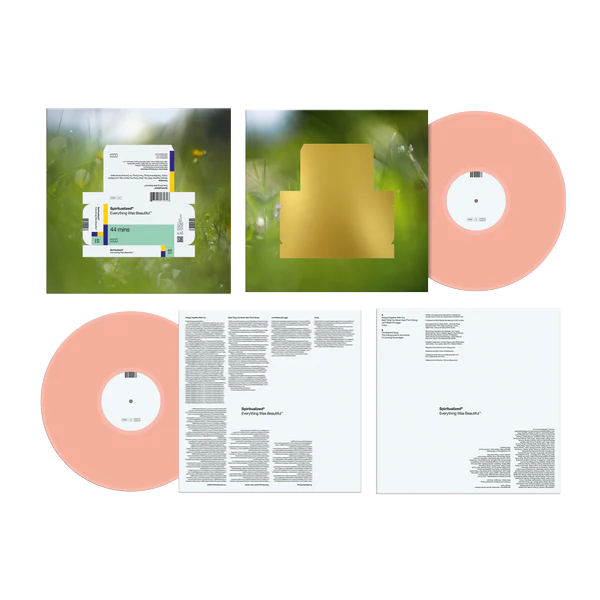 Front view of Everything Was Beautiful Pink deluxe Vinyl
