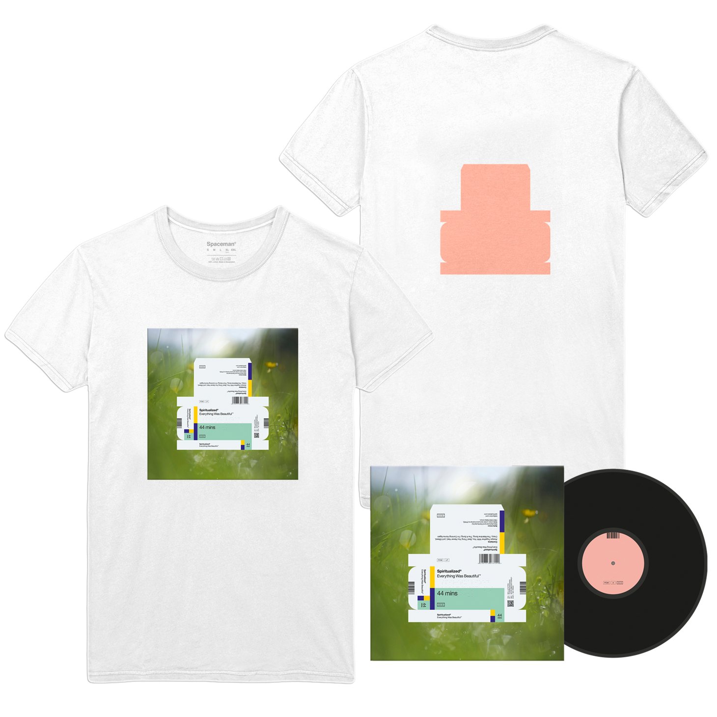 Everything Was Beautiful Vinyl & White Tee