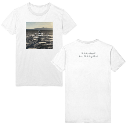 And Nothing Hurt Album Cover White Tee
