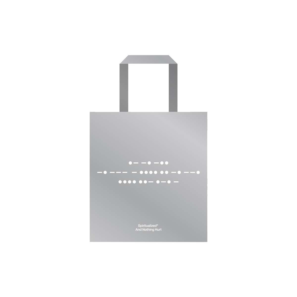 Morse Code Tote Bag (Foil Embossed)